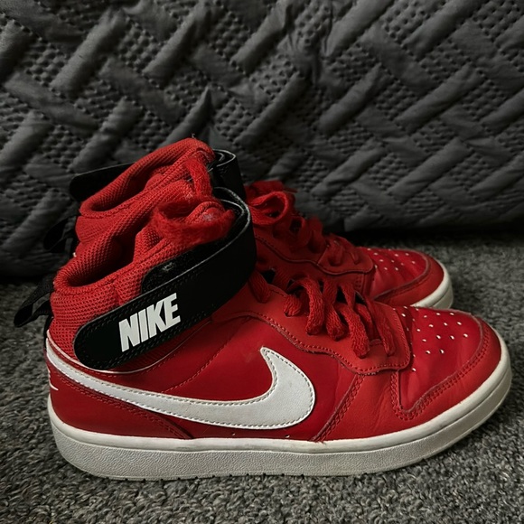 Nike Other - Red Nike court visions shoes size 5.5